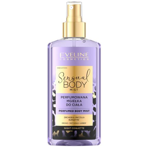 Miniaturka artykułu - EVELINE Sensual Body Mist Perfumowana mgiełka do ciała Night Coquette, 150ml