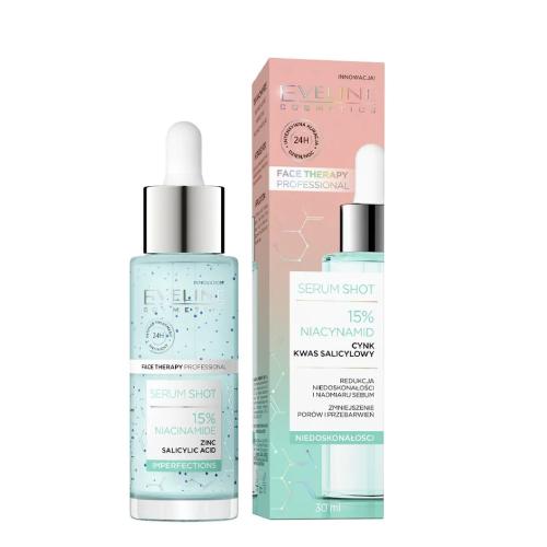 Miniaturka artykułu - EVELINE Serum Shot do twarzy Niacynamid 15%, 30ml