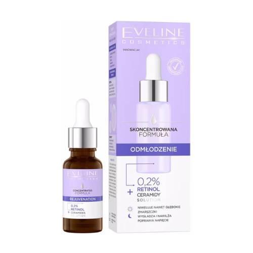 Miniaturka artykułu - EVELINE Skoncentrowana formuła Serum odmładzające, 18ml KR&Oacute;TKA DATA 30.09.2026
