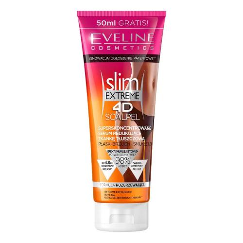 Miniaturka artykułu - EVELINE SLIM EXTREME 4D Scalpel Superskoncentrowane serum redukujące tkankę tłuszczową, 250 ml