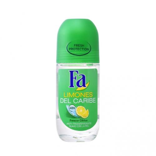 Miniaturka artykułu - FA Deo Roll-on Lemon Antyperspirant dla kobiet, 50 ml