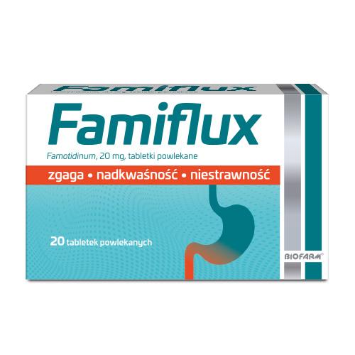 Miniaturka artykułu - Famiflux 20 mg, 20 tabletek
