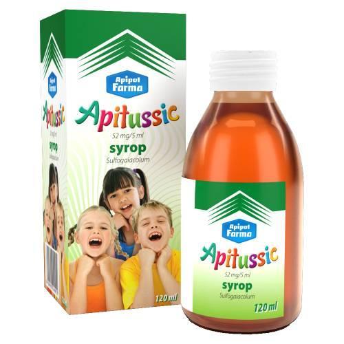 Miniaturka artykułu - FARMINA Apitussic Syrop, 120 ml KR&Oacute;TKA DATA 31.10.2026