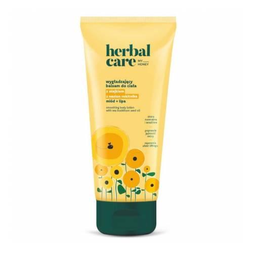Miniaturka artykułu - FARMONA HERBAL CARE My Honey Wygładzający balsam do ciała, 200 ml
