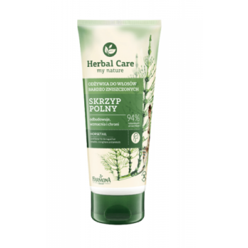 Miniaturka artykułu - FARMONA HERBAL CARE Odżywka do włos&oacute;w Skrzyp, 200ml USZKODZONE / USZKODZONY KOREK