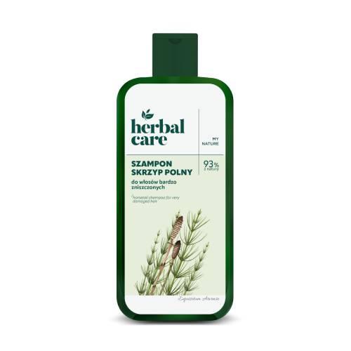 Miniaturka artykułu - Farmona Herbal Care Szampon Skrzyp Polny do włos&oacute;w bardzo zniszczonych, 330 ml