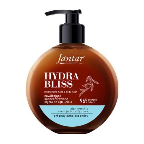 Miniaturka artykułu - FARMONA Jantar Hydra Bliss Nawilżające mydło do rąk i ciała z esencją bursztynową i algami, 400 ml