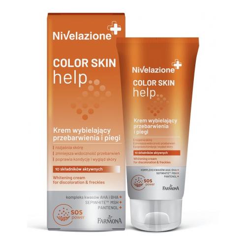 Miniaturka artykułu - FARMONA NIVELAZIONE Krem wybielający przebarwienia i piegi, 50ml