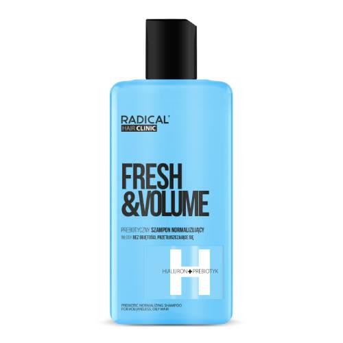 Miniaturka artykułu - Farmona Radical Hair Clinic Fresh&Volume Prebiotyczny szampon normalizujący, 300 ml