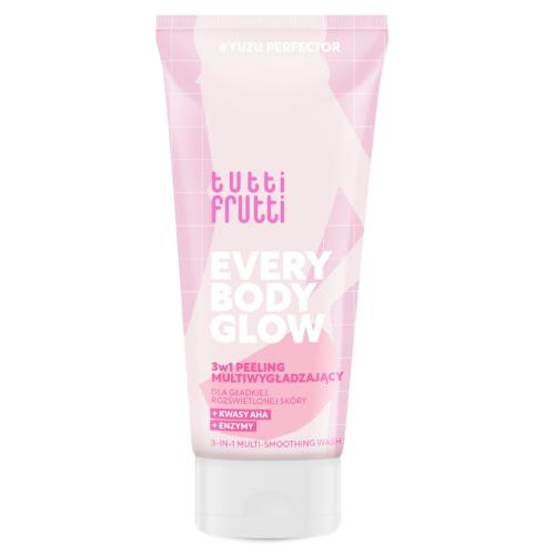 Miniaturka artykułu - Farmona Tutti Frutti Everybody Glow 3w1 Peeling multiwygładzający do ciała, 200 ml
