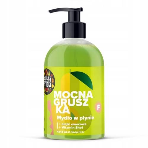 Miniaturka artykułu - FARMONA TUTTI FRUTTI Mydło w płynie Mocna Gruszka, 500ml