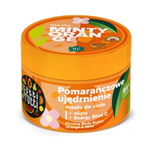 Miniaturka artykułu - FARMONA TUTTI FRUTTI Ujędrniające masło do ciała Pomarańcza i Mięta + Energy Shot C, 200ml