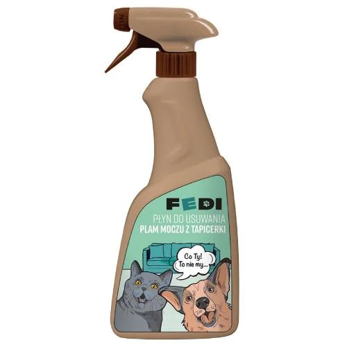 Miniaturka artykułu - Fedi Płyn do usuwania plam moczu z tapicerki, 500 ml
