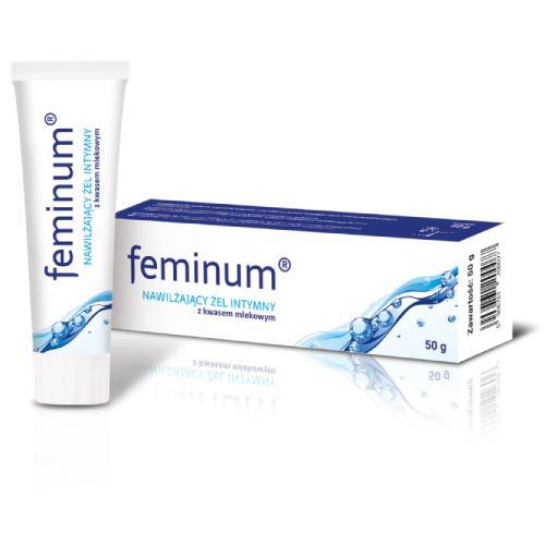 Miniaturka artykułu - Feminum Nawilżający żel intymny, 50g USZKODZONA TEKTURA