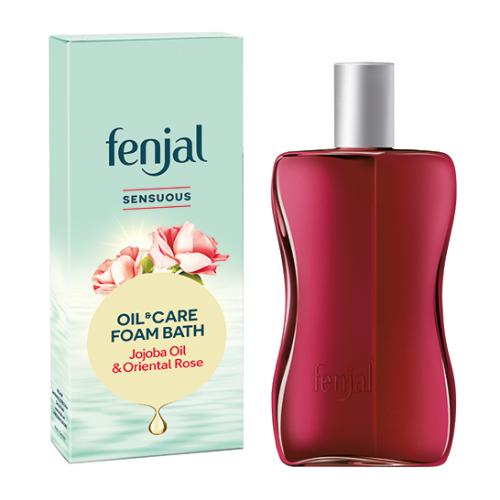 Miniaturka artykułu - FENJAL Sensuous Olejek do kąpieli Jojoba Oil & Oriental Rose, 200 ml