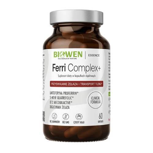 Miniaturka artykułu - Biowen Ferri Complex+, 60 kaps.