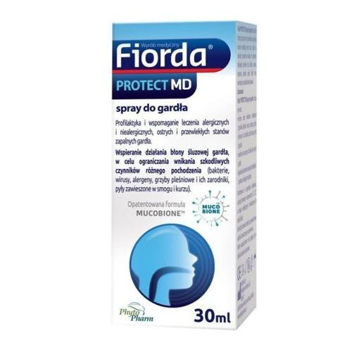 Miniaturka artykułu - Fiorda Protect MD spray do gardła, 30ml