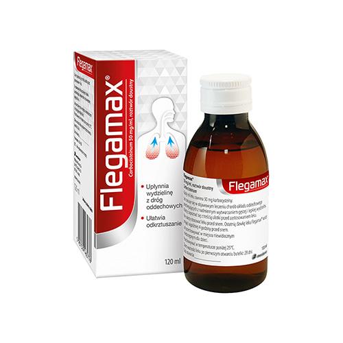 Miniaturka artykułu - Flegamax roztw&oacute;r doustny 0,05g/ml 1but.a 120ml