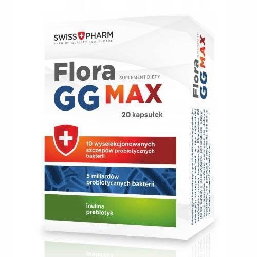 Miniaturka artykułu - Flora LGG MAX - 20kaps. KRÓTKA DATA 30.09.2025