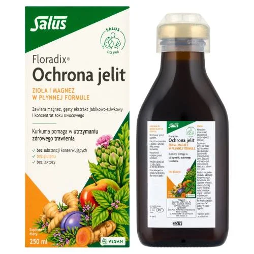 Miniaturka artykułu - FLORADIX Ochrona Jelit Tonik - 250 ml