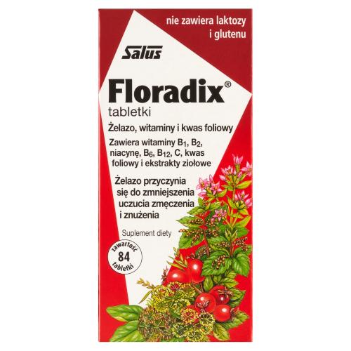 Miniaturka artykułu - Floradix tabletki - 84 tabletki