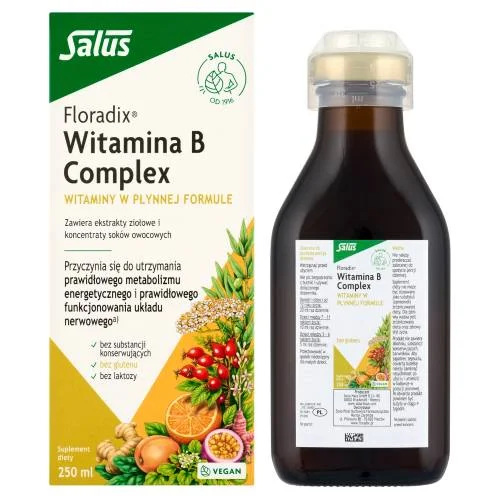 Miniaturka artykułu - Floradix Witamina B Complex, 250ml