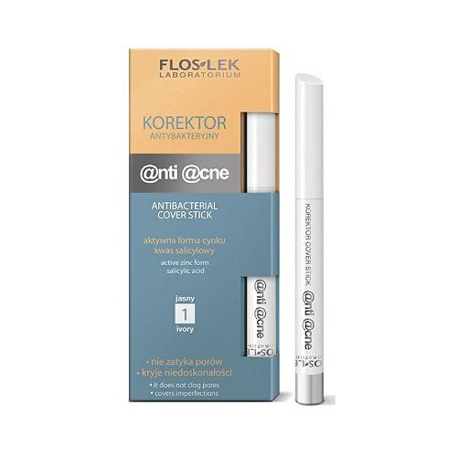 Miniaturka artykułu - FLOS-LEK  Anti Acne  Antybakteryjny korektor jasny 01