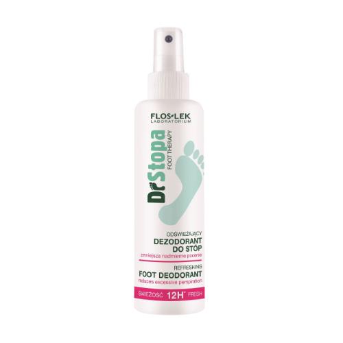 Miniaturka artykułu - FLOS-LEK Dr Stopa Odświeżający dezodorant do st&oacute;p, 150ml