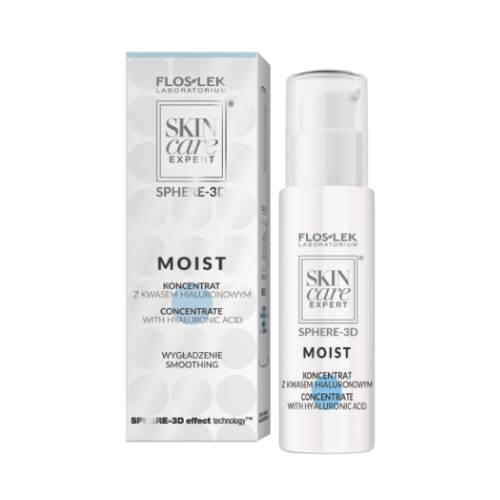 Miniaturka artykułu - FLOS-LEK Skin Care Expert Sphere-3D Moist Koncentrat z kwasem hialuronowym, 30ml