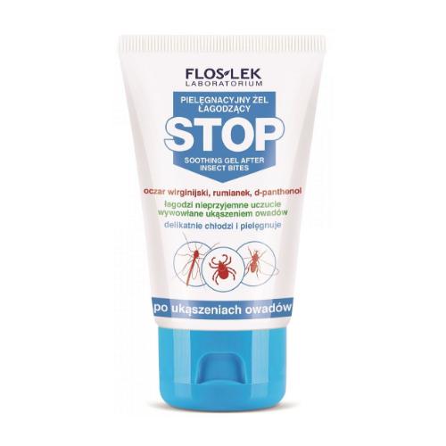 Miniaturka artykułu - FLOS-LEK STOP Żel łagodzący po ukąszeniach owad&oacute;w, 50ml