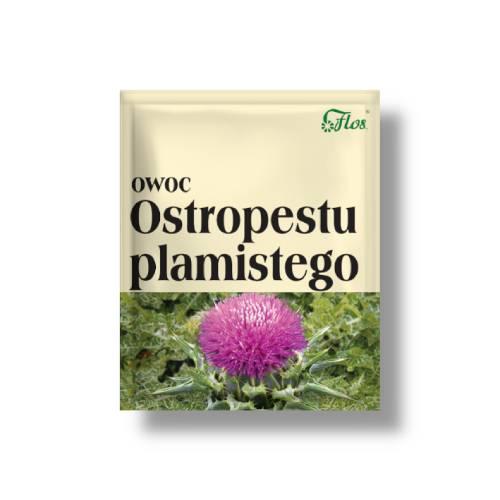 Miniaturka artykułu - FLOS Owoc Ostropestu Plamistego, 100 g