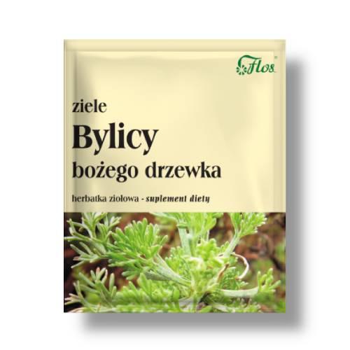 Miniaturka artykułu - FLOS Ziele Bylicy bożego drzewka - herbatka ziołowa, 50 g
