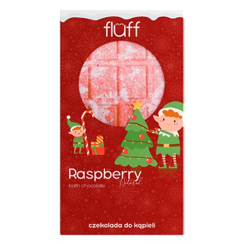 Miniaturka artykułu - FLUFF Musująca czekolada do kąpieli Raspberry, 160g