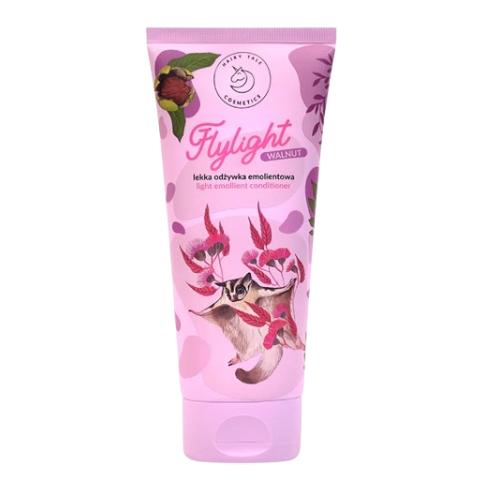 Miniaturka artykułu - Hairy Tale Cosmetics Flylight Walnut Lekka odżywka emolientowa orzech włoski, 200 ml