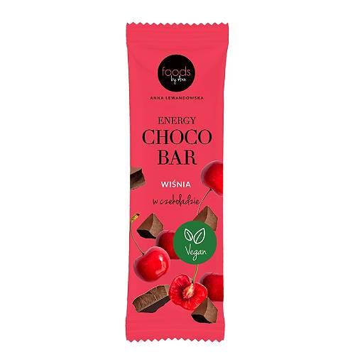Miniaturka artykułu - Foods By Ann Energy Choco Bar Wiśnia w czekoladzie, 35 g
