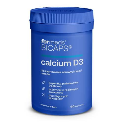 Miniaturka artykułu - FORMEDS BICAPS CALCIUM D3, 60 kapsułek 