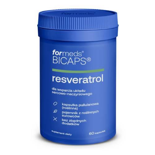 Miniaturka artykułu - FORMEDS Bicaps Resveratrol, 60 kaps.