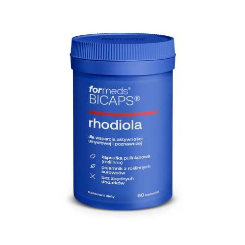 Miniaturka artykułu - FORMEDS Bicaps Rhodiola, 60 kaps.
