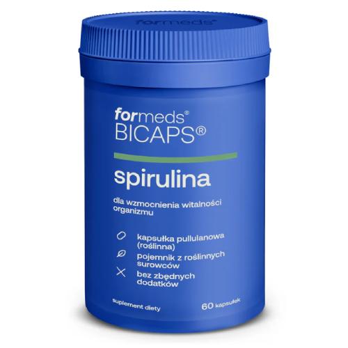 Miniaturka artykułu - FORMEDS Bicaps Spirulina, 60 kaps.