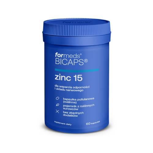 Miniaturka artykułu - FORMEDS Bicaps ZINC 15 - 60 kaps.