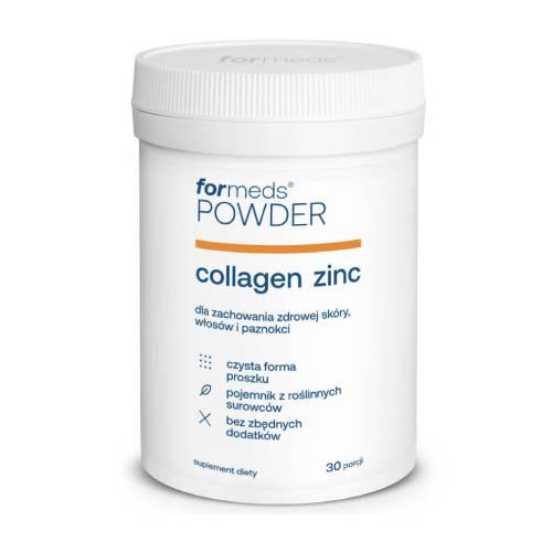 Miniaturka artykułu - FORMEDS Powder Collagen Zinc, 151g