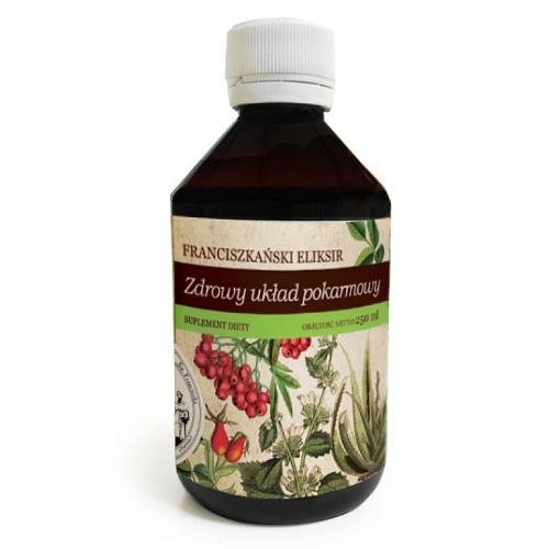 Miniaturka artykułu - Franciszkański Eliksir Zdrowy układ pokarmowy, 250ml