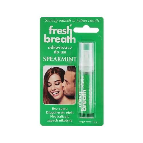 Miniaturka artykułu - FRESH BREATH Odswieżacz do ust o smaku spearmint - 10 g