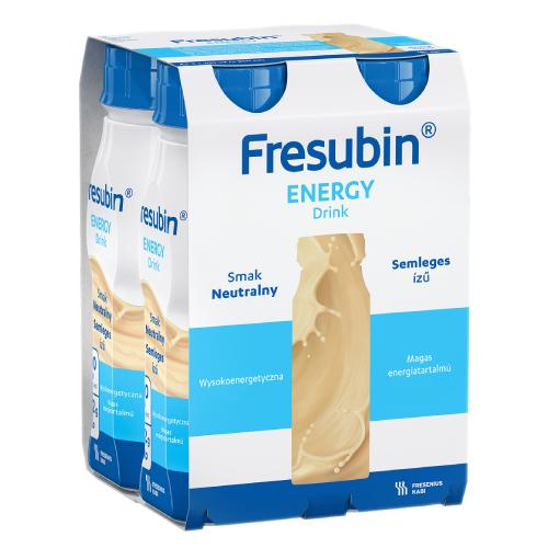 Miniaturka artykułu - Fresubin Energy Drink smak neutralny, 4 x 200 ml