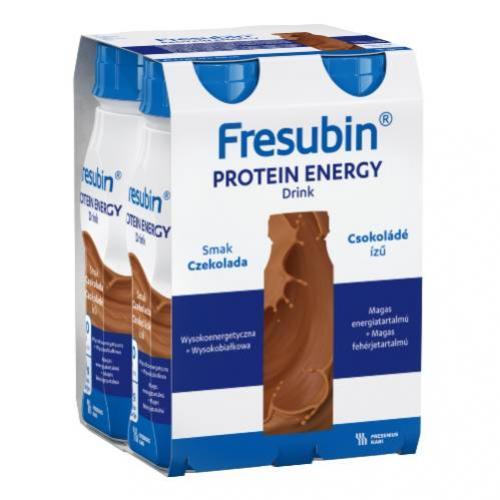 Miniaturka artykułu - Fresubin Protein Energy Drink smak czekolada, 4 x 200 ml KR&Oacute;TKA DATA 31.08.2026