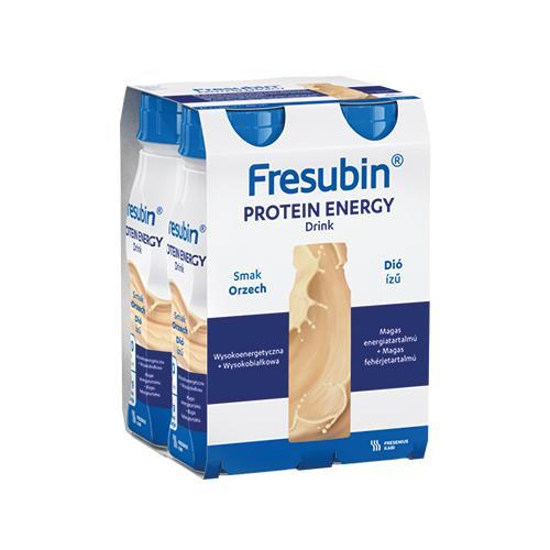 Miniaturka artykułu - Fresubin Protein Energy Drink smak orzech, 4 x 200 ml  BRAK KARTONU ZBIORCZEGO