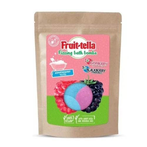 Miniaturka artykułu - Fruittella Kule musujące Jeżyna Malina, 5x50g