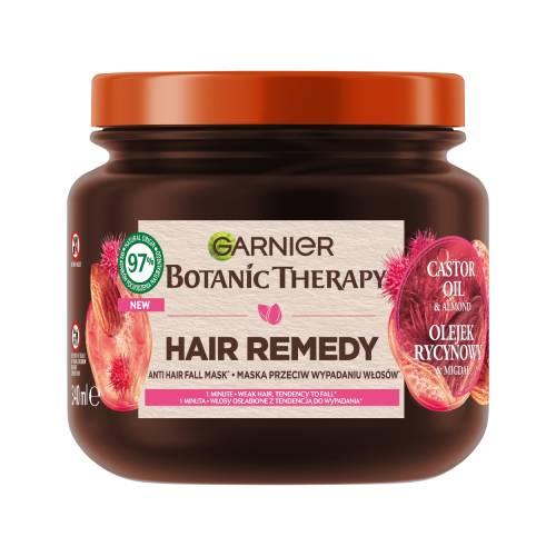 GARNIER Botanic Therapy Hair Remedy Maska przeciw wypadaniu włos&oacute;w Olejek rycynowy i Migdał, 340ml