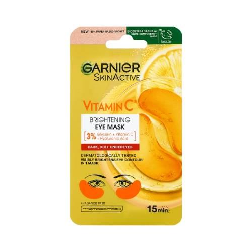 Miniaturka artykułu - Garnier Skin Active Rozświetlające płatki pod oczy, 1 szt.
