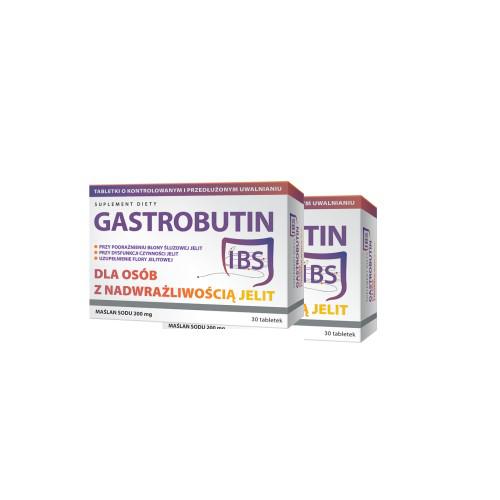 Miniaturka artykułu - Gastrobutin IBS, 2 x 30 tabletek